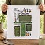 80th Birthday Gift For Gardeners Personalised Handkerchief Pair, thumbnail 2 of 9
