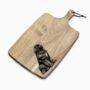 Personalised Leonberger Engraved Acacia Serving Board, thumbnail 7 of 10