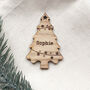 Christmas Place Name Setting Tree, thumbnail 5 of 6