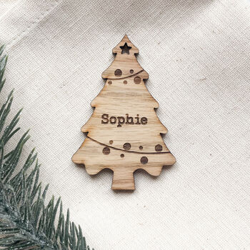 Christmas Place Name Setting Tree, 5 of 6