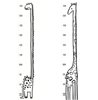Giraffe Height Chart, 7 of 8