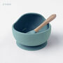 Silicone Suction Scoop Bowl And Spoon Set, thumbnail 8 of 8