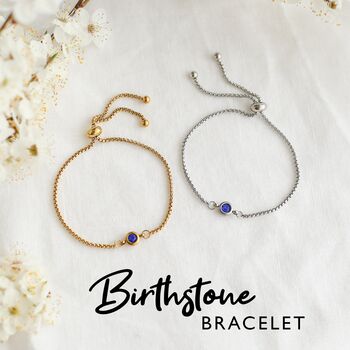 Miscarriage Gift, Birthstone Bracelet, 3 of 12