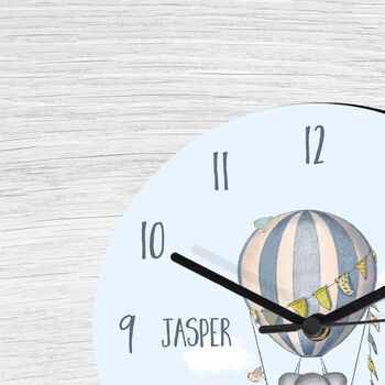 Elephant In A Hot Air Balloon Clock, 3 of 5
