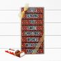 Season's Greetings Personalised Kinder Chocolate Christmas Gift, thumbnail 2 of 10