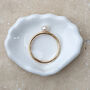 Small Pearl Gold Ring, thumbnail 3 of 3