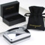 Personalised Cufflinks And Box Set, thumbnail 8 of 9