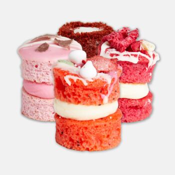Perfectly Portioned Miniature Cakes Reds And Pinks Box, 2 of 8