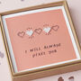 Pixel Heart Sterling Silver Earring Studs, thumbnail 1 of 6