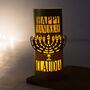 Personalised Happy Hanukkah Gift Lantern, thumbnail 6 of 9
