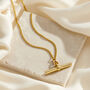 Large T Bar Necklace, thumbnail 3 of 5
