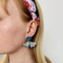 Sparkly Moth Resin Drop Earrings / Gift For Insect Lovers, thumbnail 5 of 5