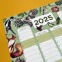 2025 Woodland Animals Wall Calendar And Year Planner, thumbnail 8 of 8