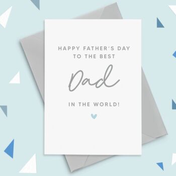 Best Dad Father's Day Card, 3 of 3