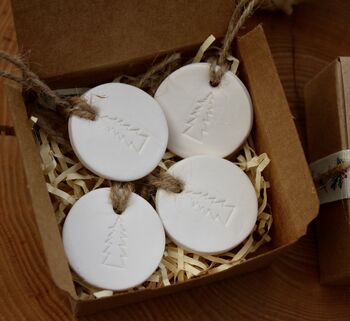 Reindeer And Tree Ceramic Tags, 6 of 6