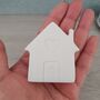 Set Of Three Mini Decorative Clay Houses, thumbnail 10 of 10