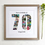 Personalised 70th Birthday Photo Collage, thumbnail 2 of 8