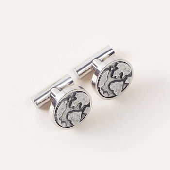 ‘You Mean The World To Me/Us’ Cufflinks, 2 of 5