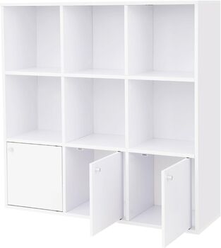 Nine Cube Bookcase Bookshelf Storage Unit, 7 of 7