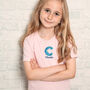 Personalised Organic Kids Alphabet T Shirt, thumbnail 1 of 7