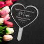 Personalised Mother's Day Memorial Marker, thumbnail 3 of 5