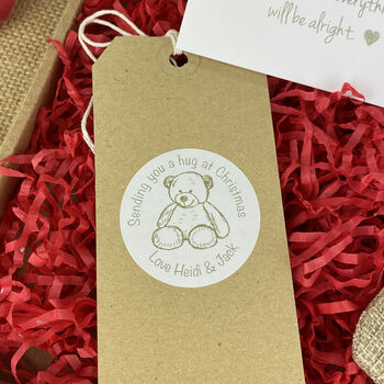 Teddy Bear Hug Christmas Gift Box, 3 of 3