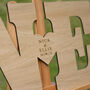 Wedding Double Letter Guest Book Sign, thumbnail 8 of 10