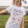 Fun Guys Women's Mushroom Guide T Shirt, thumbnail 3 of 5