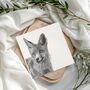 Fox Countryside Wildlife Greeting Card, thumbnail 1 of 7