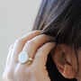 Personalised Contemporary Nugget Ring, thumbnail 3 of 9