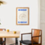 Un Croissant French Coffee Kitchen Giclée Art Print, thumbnail 3 of 6