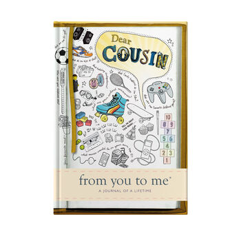 Dear Cousin, A Guided Memory Gift Journal, 2 of 5
