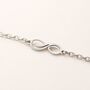 Couples Infinity Promise Bracelets, thumbnail 4 of 5