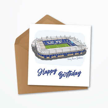 Leicester City Personalised Birthday Card, 4 of 5