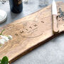 Personalised Wooden Olive Cheese Board, thumbnail 1 of 5