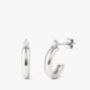 Sterling Silver Small Huggie Hoops Women's Jewellery, thumbnail 2 of 4