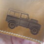 Off Roader Vintage Vehicles Leather Passport Case, thumbnail 2 of 4