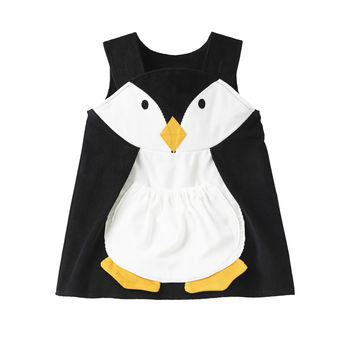 Baby Penguin Pinafore Dress Outfit, 2 of 5