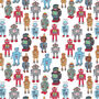 Vintage Toy Robot Wrapping Paper, Gift Wrap, thumbnail 5 of 5