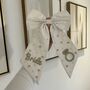 Bridal Hair Bow Hen Party Gift With Hand Embellishment, thumbnail 1 of 3