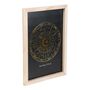 Astrology Wheel Framed Print | Black Gold Or White Gold, thumbnail 3 of 6