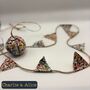 Handmade Fabric Christmas Baubles, thumbnail 2 of 5