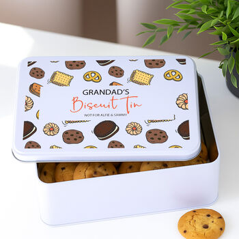 Personalised Biscuit Tin, 2 of 3