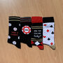 Unisex Casino Socks Gift Set, thumbnail 2 of 3