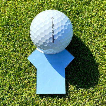Man City Football Shirt Golf Ball Marker, 4 of 4