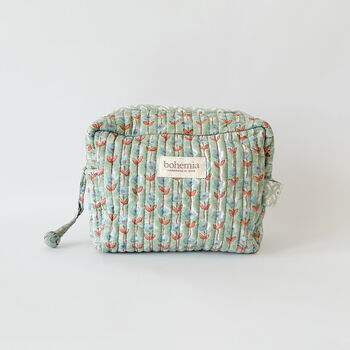 Garland Washbag, Duck Egg, 3 of 4