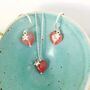Silver Plated Pink Heart And Silver Star Necklace, thumbnail 5 of 6