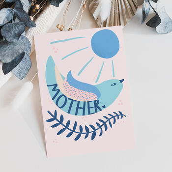 Mother Bird Mother's Day Card, 3 of 6