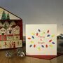 Merry/Bright Set Of Six Mixed Design Christmas Cards, thumbnail 7 of 10