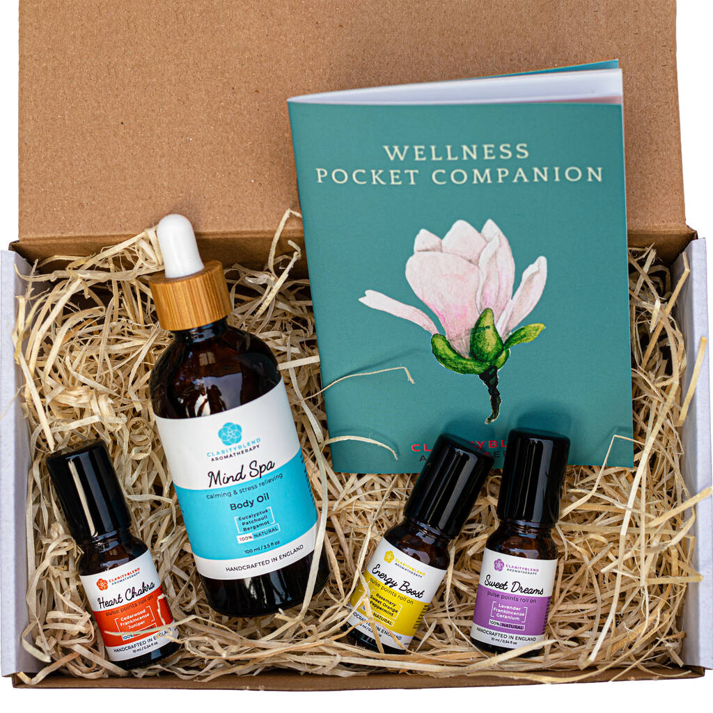 'the Botanical Essentials' Luxury Pamper Gift Box By Clarity Blend